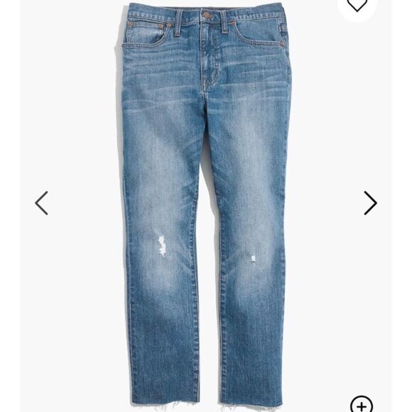 Madewell The Petite Boyfriend High-Rise Slim Boyjean Jeans 37P NWT Relaxed - Picture 3 of 8